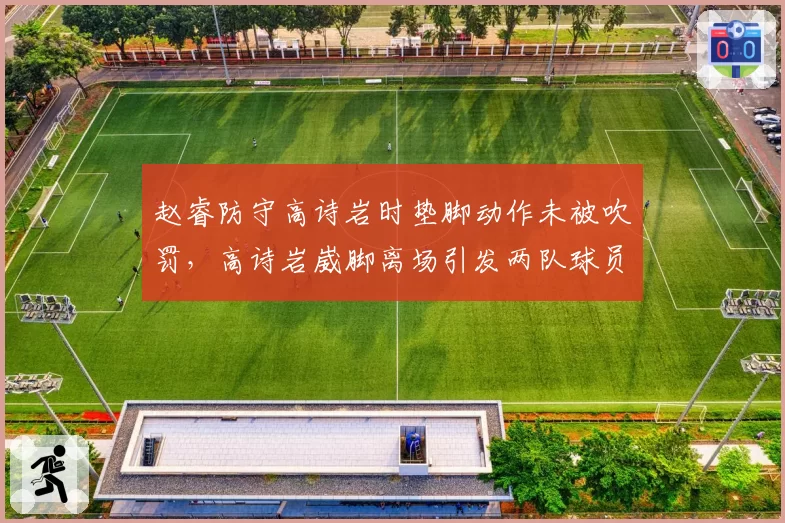 赵睿防守高诗岩时垫脚动作未被吹罚,高诗岩崴脚离场引发两队球员冲突