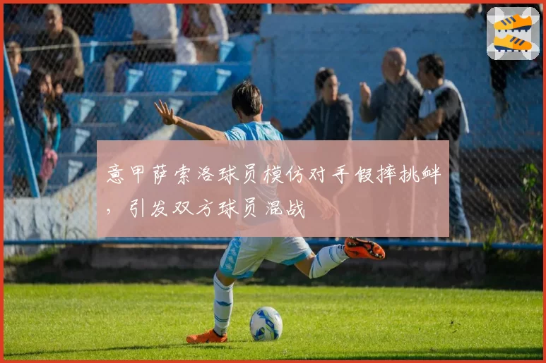 意甲萨索洛球员模仿对手假摔挑衅,引发双方球员混战